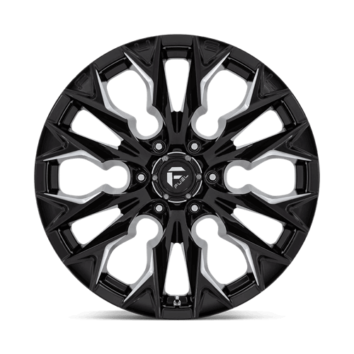 FUEL D803 FLAME Gloss Black Milled