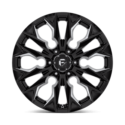 FUEL D803 FLAME Gloss Black Milled