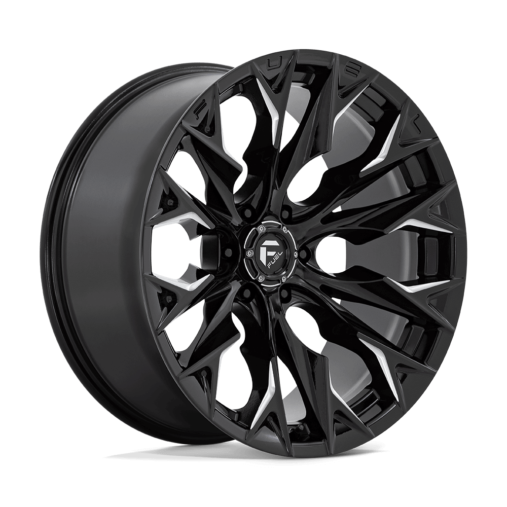 FUEL D803 FLAME Gloss Black Milled