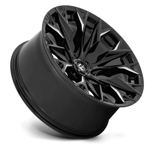 FUEL D803 FLAME Gloss Black Milled