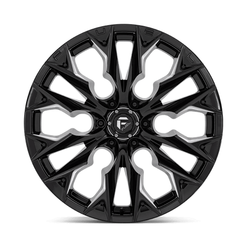 FUEL D803 FLAME Gloss Black Milled