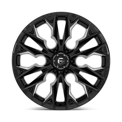 FUEL D803 FLAME Gloss Black Milled