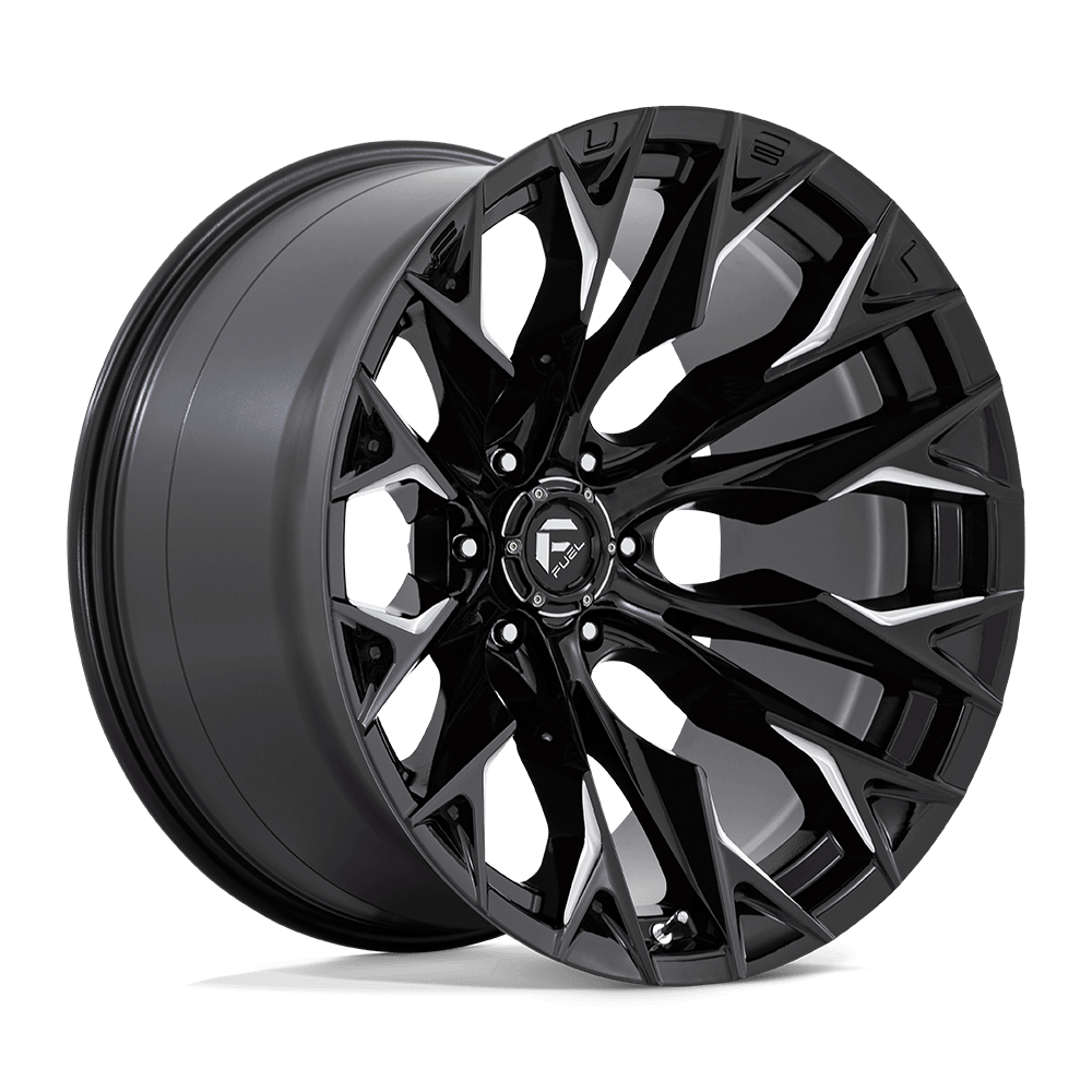 FUEL D803 FLAME Gloss Black Milled