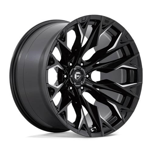 FUEL D803 FLAME Gloss Black Milled