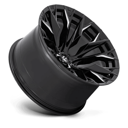 FUEL D803 FLAME Gloss Black Milled
