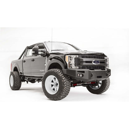 Fab Fours Premium Winch Front Bumper 2 Stage Black Powder Coated w/No Grill Guard l FS17-A4151-1