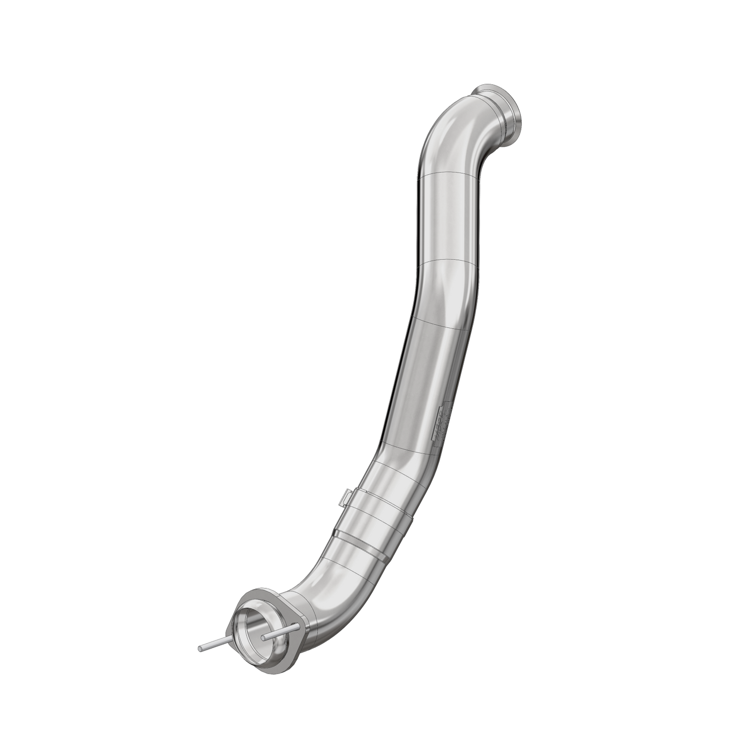 MBRP | Turbo Down Pipe For 08-10 Ford F-250/350/450 6.4L Powerstroke T409 Stainless Steel EO Num. D-763-1  | FS9CA455