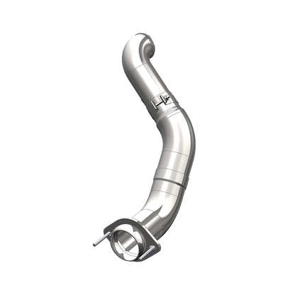 MBRP | 4 Inch Turbo Down Pipe For 11-15 Ford 6.7L Powerstroke T409 Stainless Steel EO Num. D-763-1  | FS9CA459
