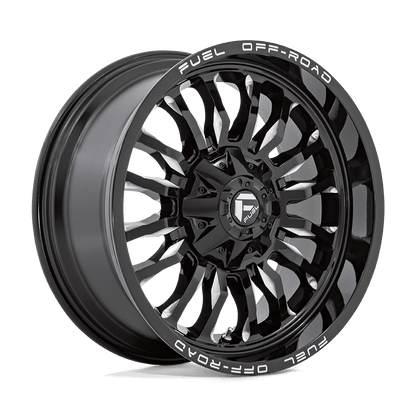 FUEL D795 ARC Gloss Black Milled