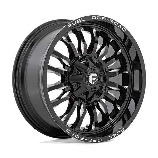 FUEL D795 ARC Gloss Black Milled