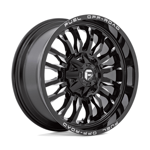 FUEL D795 ARC Gloss Black Milled