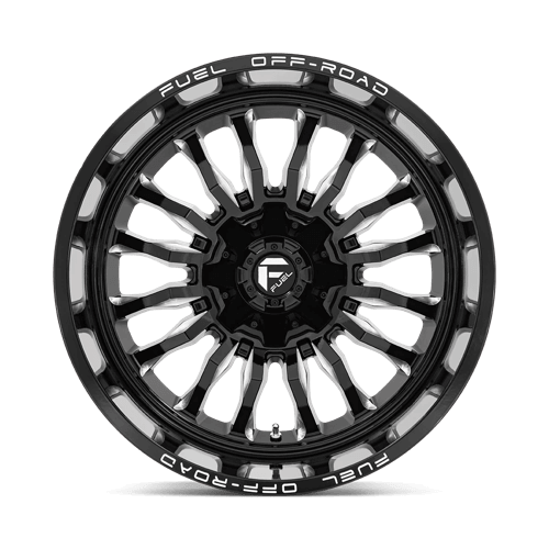 FUEL D795 ARC Gloss Black Milled