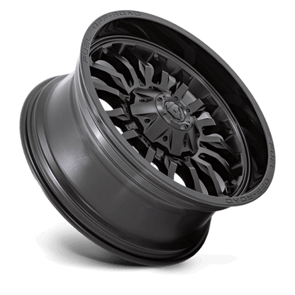 FUEL D796 ARC Matte Black W/ Gloss Black Lip