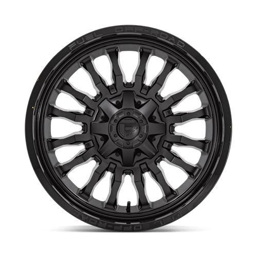 FUEL D796 ARC Matte Black W/ Gloss Black Lip