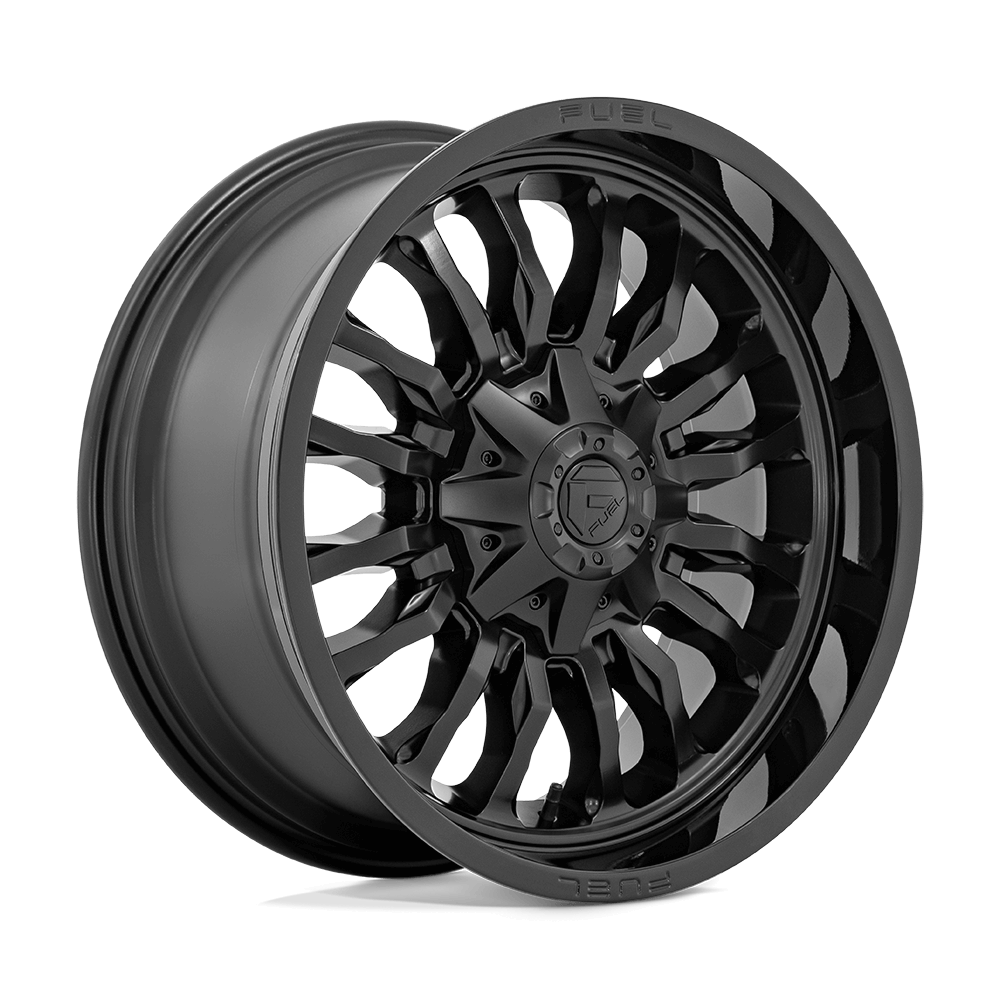 FUEL D796 ARC Matte Black W/ Gloss Black Lip