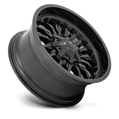 FUEL D796 ARC Matte Black W/ Gloss Black Lip