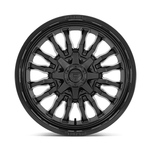 FUEL D796 ARC Matte Black W/ Gloss Black Lip