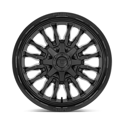 FUEL D796 ARC Matte Black W/ Gloss Black Lip