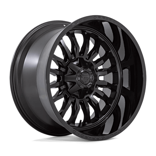 FUEL D796 ARC Matte Black W/ Gloss Black Lip