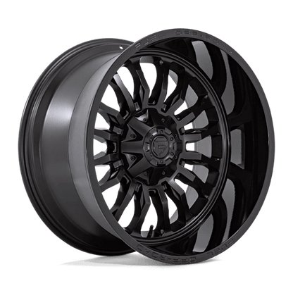 FUEL D796 ARC Matte Black W/ Gloss Black Lip