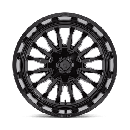 FUEL D796 ARC Matte Black W/ Gloss Black Lip