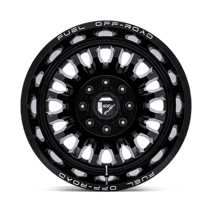 FUEL D868 ARC DUALLY Gloss Black Milled