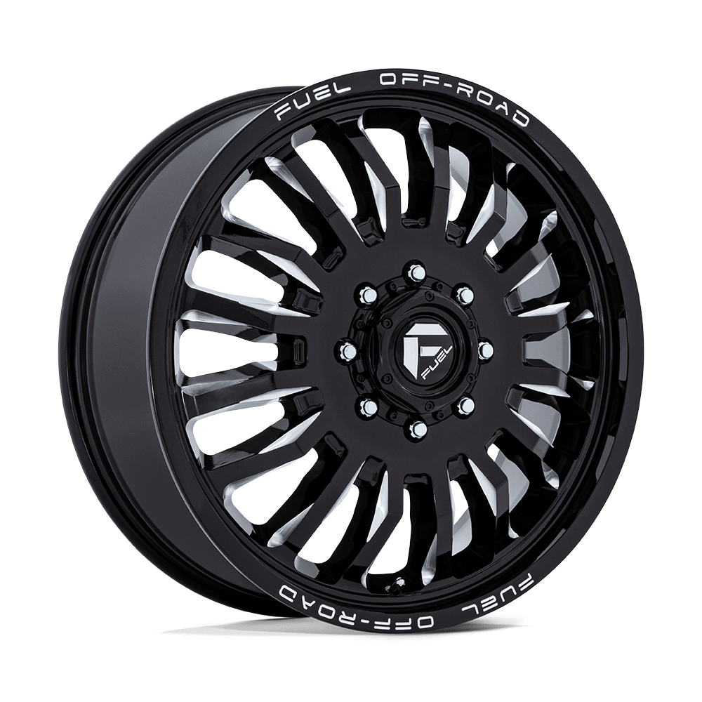 FUEL D868 ARC DUALLY Gloss Black Milled