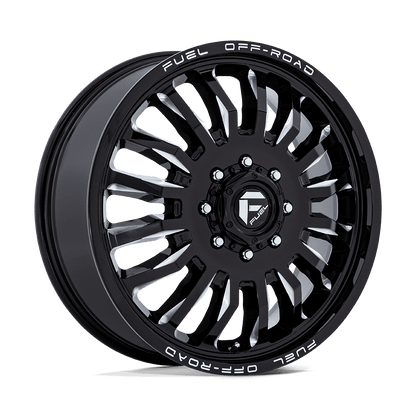 FUEL D868 ARC DUALLY Gloss Black Milled