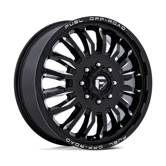 FUEL D868 ARC DUALLY Gloss Black Milled