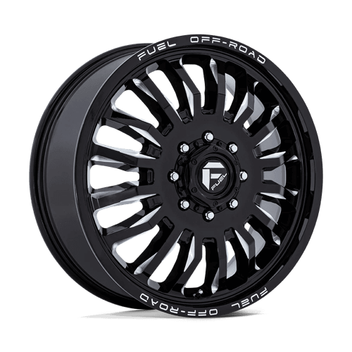 FUEL D868 ARC DUALLY Gloss Black Milled