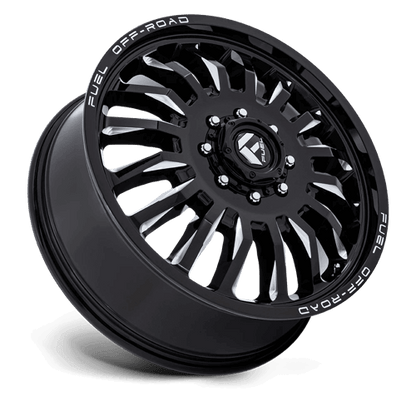FUEL D868 ARC DUALLY Gloss Black Milled