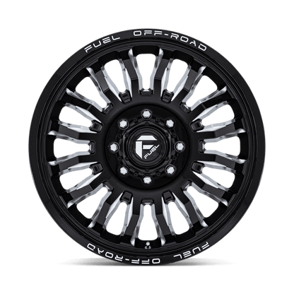 FUEL D868 ARC DUALLY Gloss Black Milled