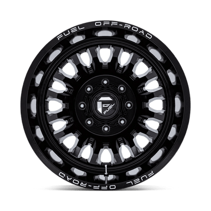 FUEL D868 ARC DUALLY Gloss Black Milled