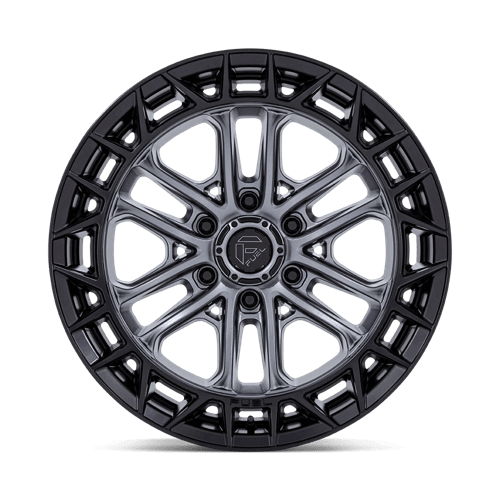 FUEL FC874 CELSIUS Matte Gunmetal W/ M-Blk Lip