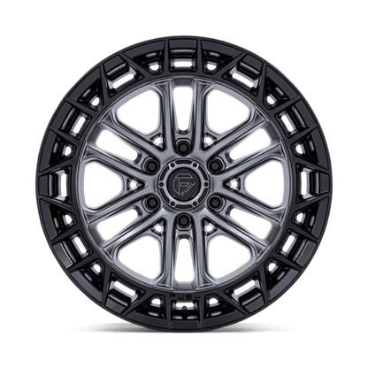 FUEL FC874 CELSIUS Matte Gunmetal W/ M-Blk Lip