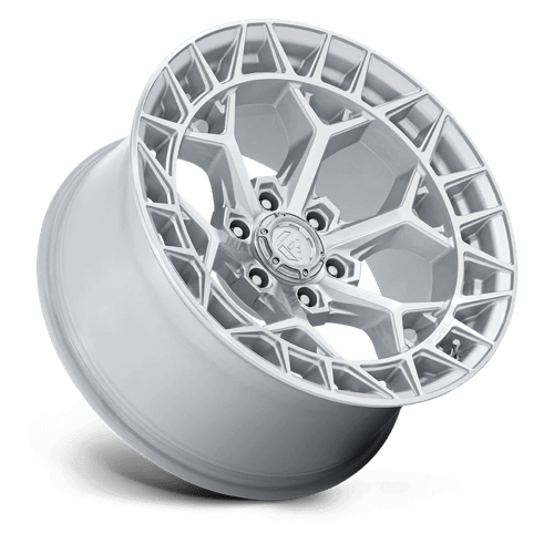FUEL FC873 CHARGER Gloss Silver W/ Machined Face