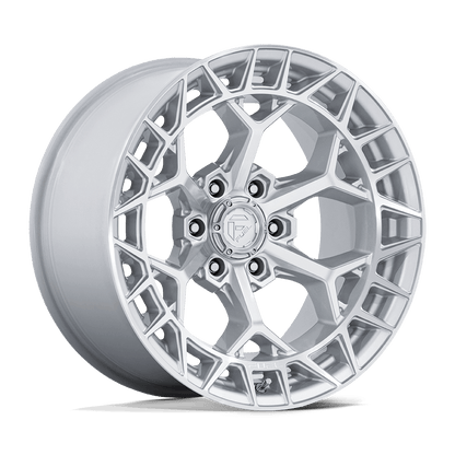 FUEL FC873 CHARGER Gloss Silver W/ Machined Face