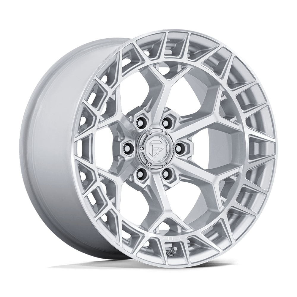 FUEL FC873 CHARGER Gloss Silver W/ Machined Face
