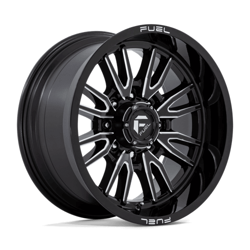 FUEL D761 CLASH Gloss Black Milled