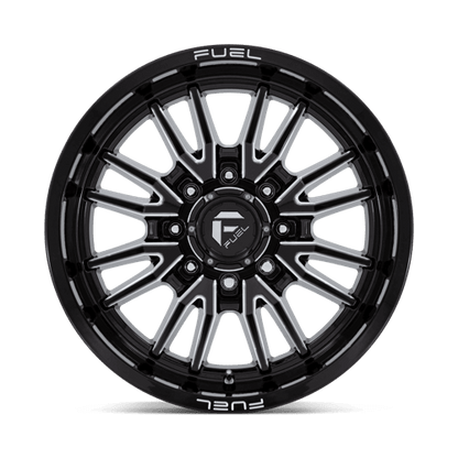 FUEL D761 CLASH Gloss Black Milled