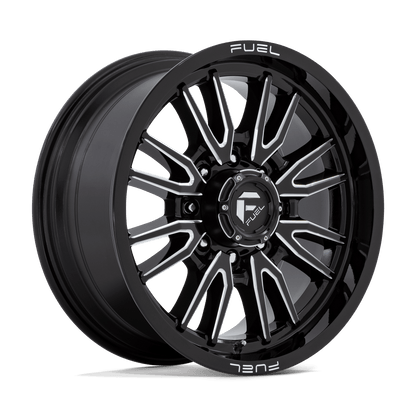 FUEL D761 CLASH Gloss Black Milled