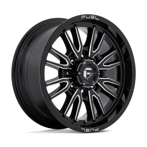 FUEL D761 CLASH Gloss Black Milled