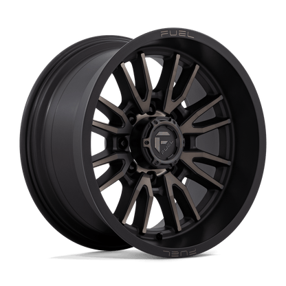 FUEL D762 CLASH Matte Black Double Dark Tint