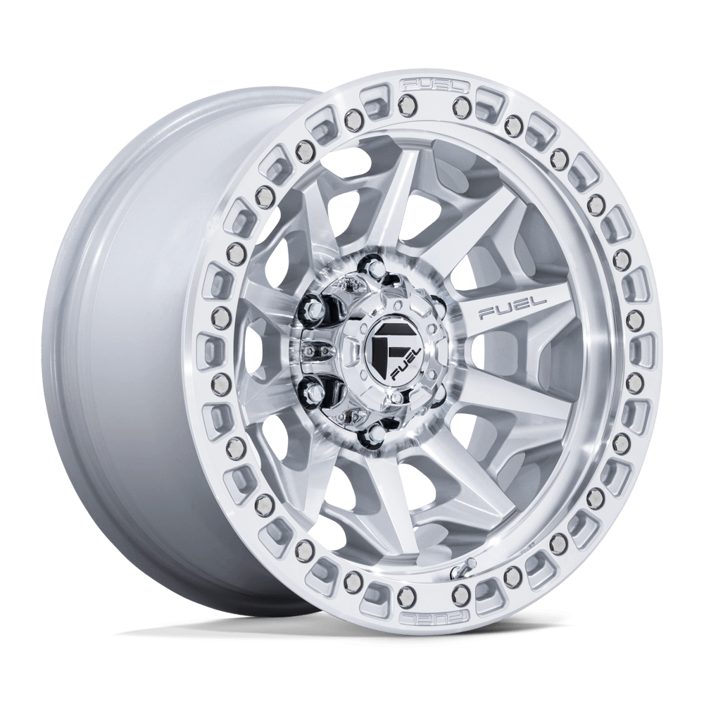 FUEL D883 COVERT Silver W/ Machined Face