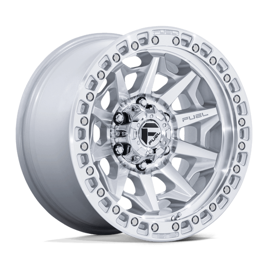 FUEL D883 COVERT Silver W/ Machined Face