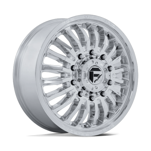 FUEL D891 ARC DUALLY Polished representative front/rear wheel imagery