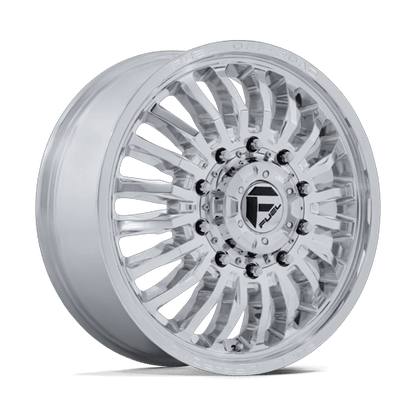 FUEL D891 ARC DUALLY Polished representative front/rear wheel imagery