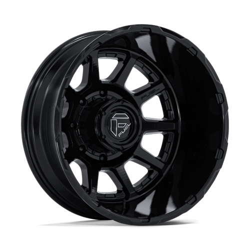 FUEL D911 CIRCUIT DUALLY Gloss Black representative front/rear wheel imagery