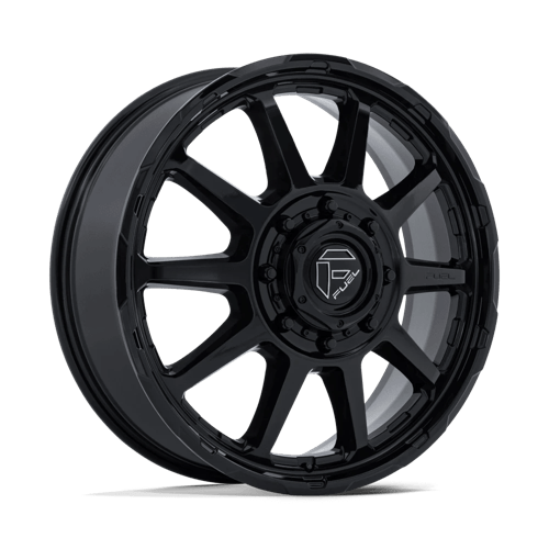 FUEL D911 CIRCUIT DUALLY Gloss Black representative front/rear wheel imagery