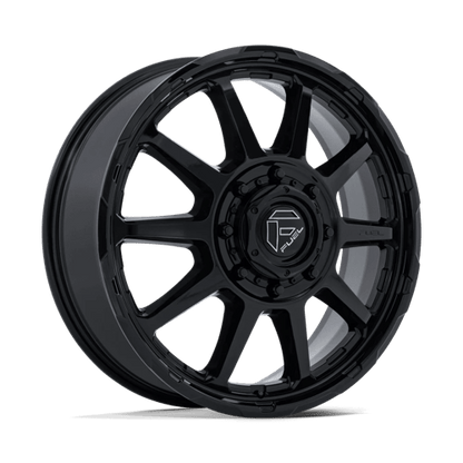 FUEL D911 CIRCUIT DUALLY Gloss Black representative front/rear wheel imagery